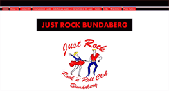 Desktop Screenshot of justrockbundaberg.com